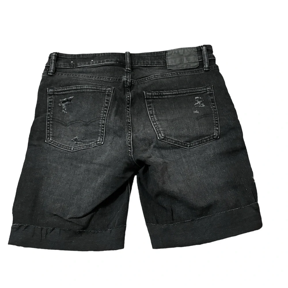 American Eagle Airflex+ Denim Black Jorts Size 30 - Picture 2 of 5